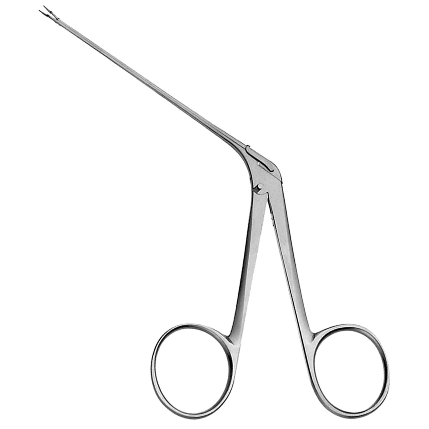 Juers Crimper Forceps, Delicate 6.0 Mm Jaws, Shaft 3" (75.0 Mm), 5 1/4" (13.5 Cm), Bayonet Left